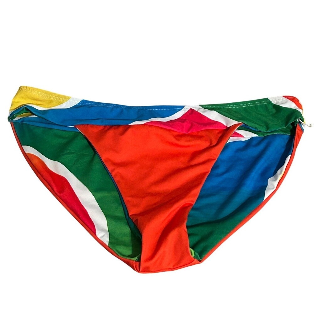 The Kelly Cahill Collection Swimwear Bikini Bottom Stitched Waist Size Small NWT